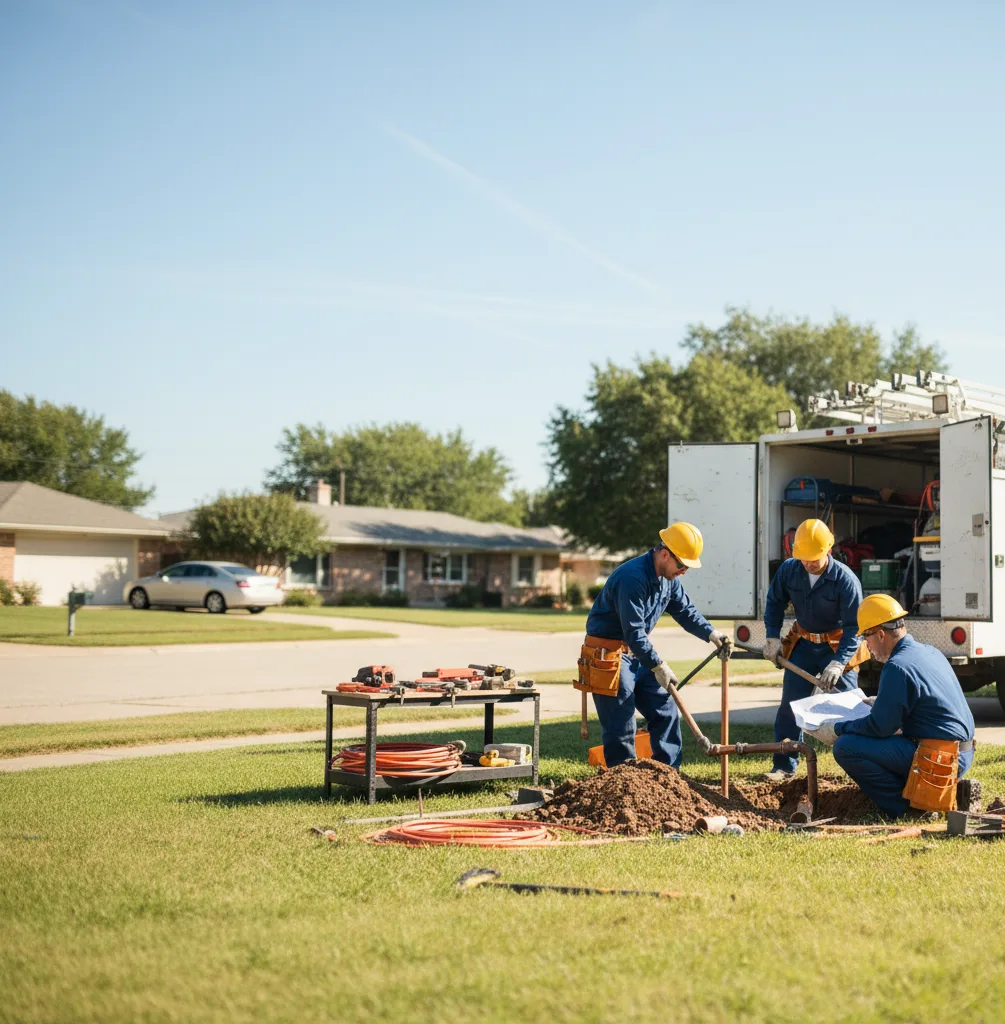 Sewer Line Repair in Highland Village, TX